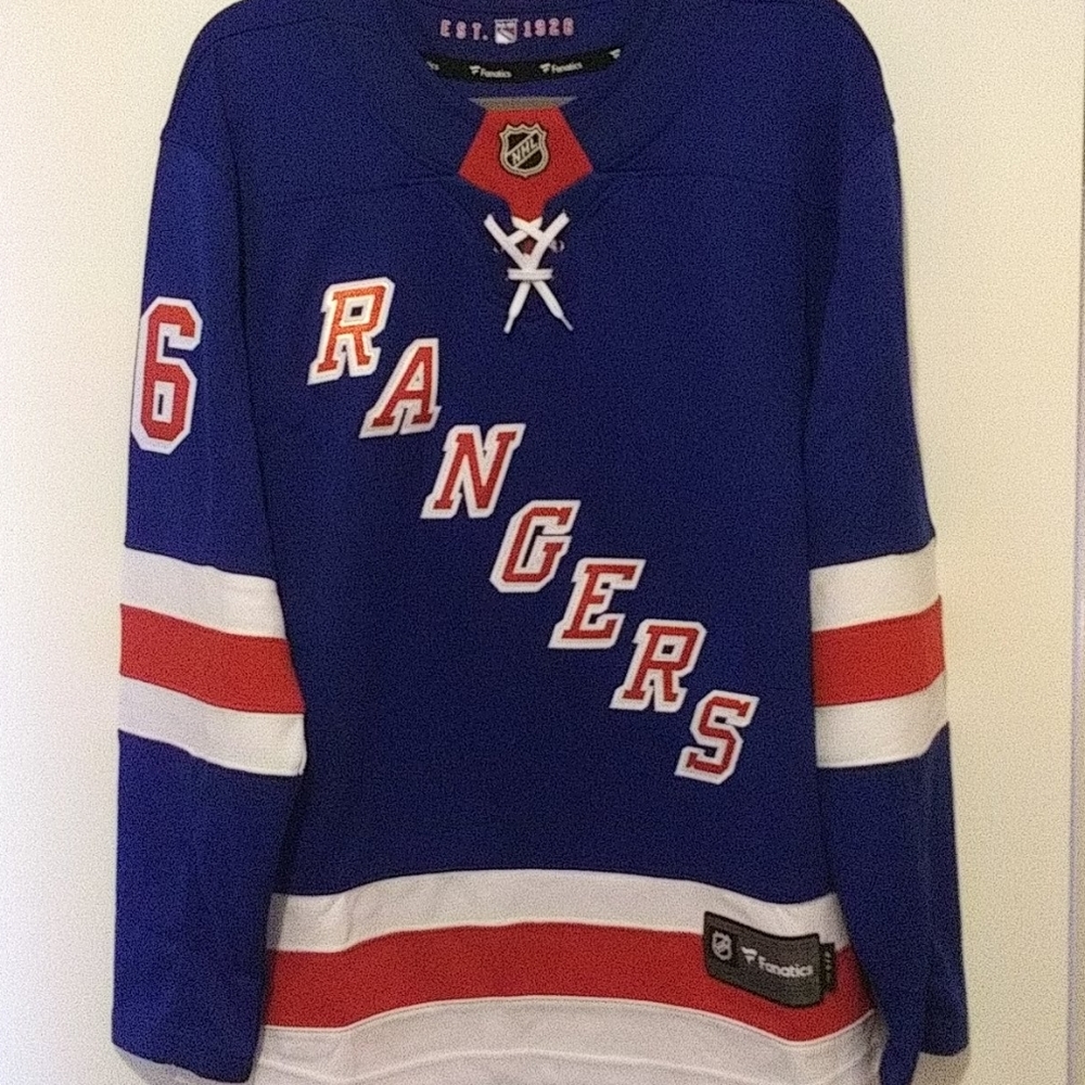 FANATICS New York Rangers Zuccarello Jersey